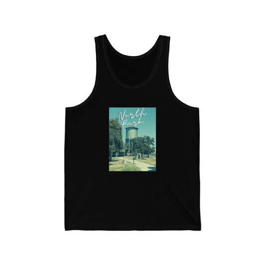 Classic North Park Water Tower Tank Top, SD Sleeveless Shirt (Unisex)
