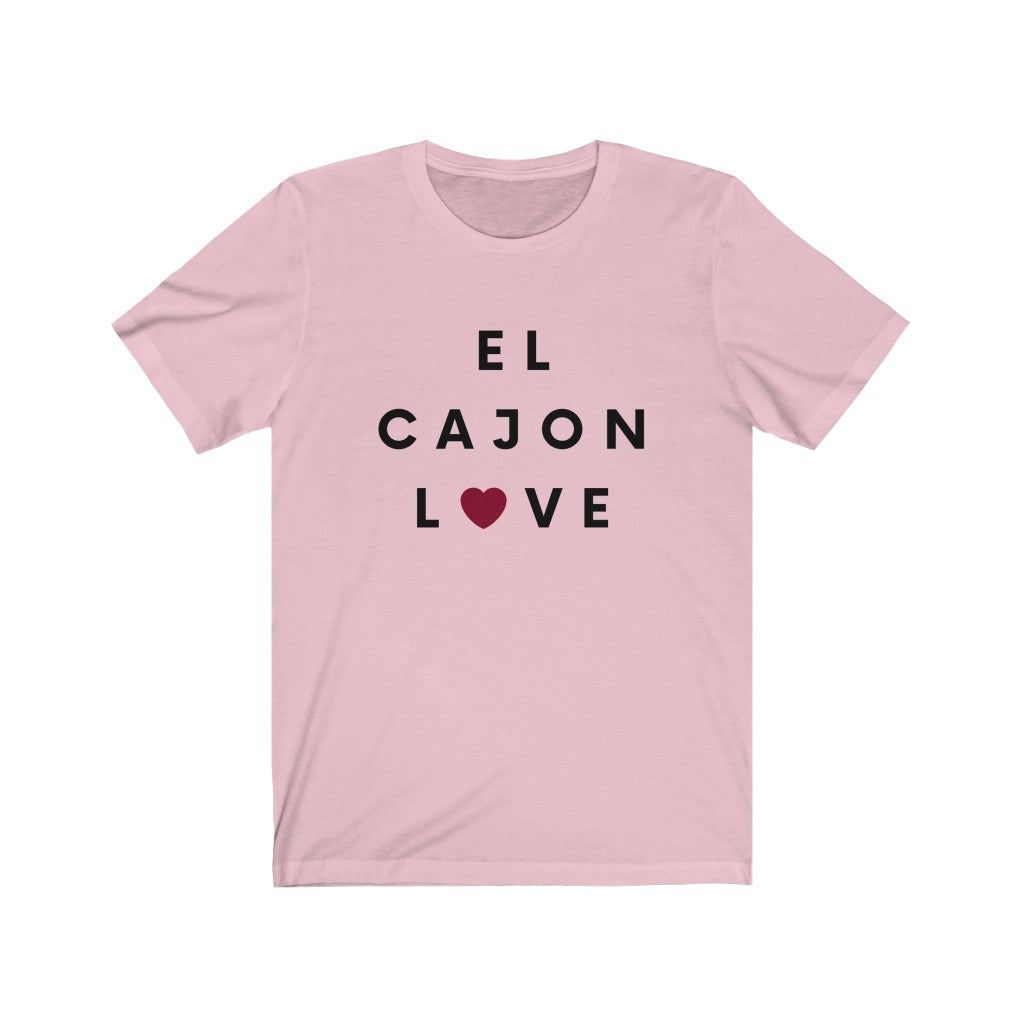 El Cajon Love Tee, San Diego County T-Shirt (Unisex) (Multiple Colors Avail)