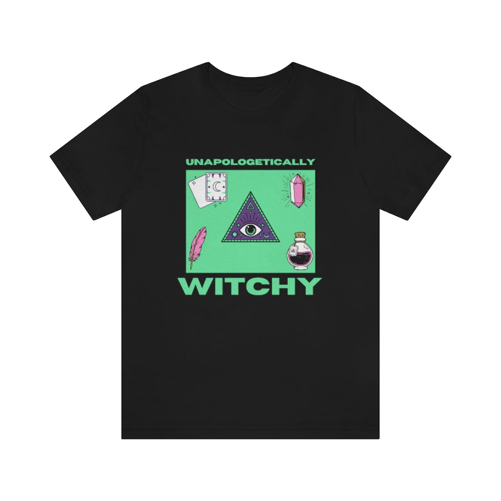 Unapologetically Witchy T-shirt (Green)