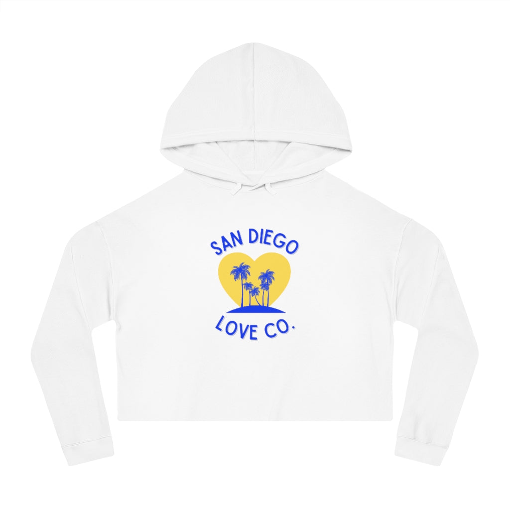 San Diego Love Co. Women's Cropped Hooded