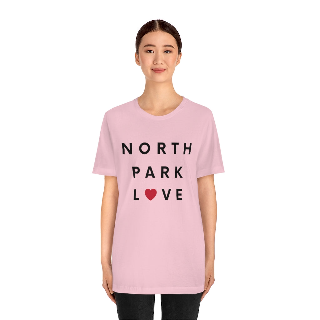 North Park Love Tee, SD T-Shirt
