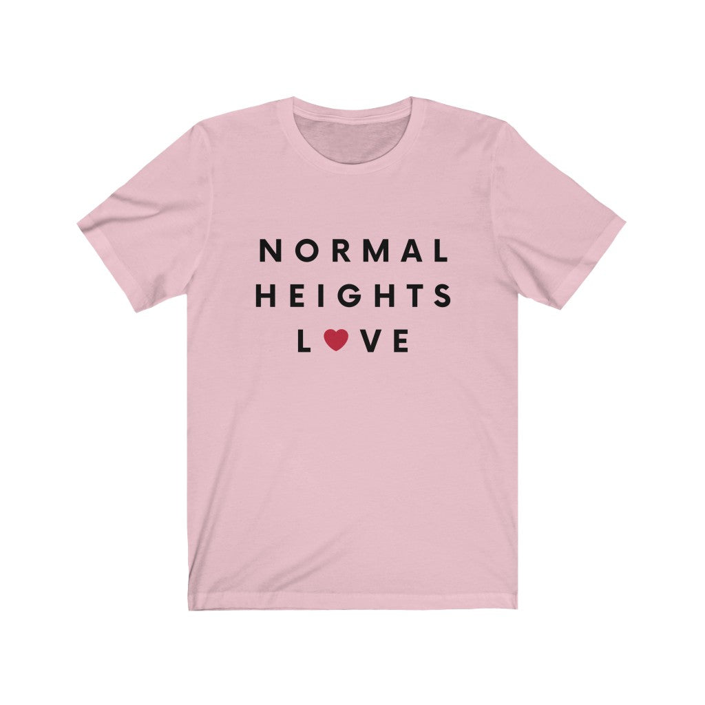 Normal Heights Love Tee, San Diego Neighborhood T-Shirt (Unisex) (Multiple Colors Avail)