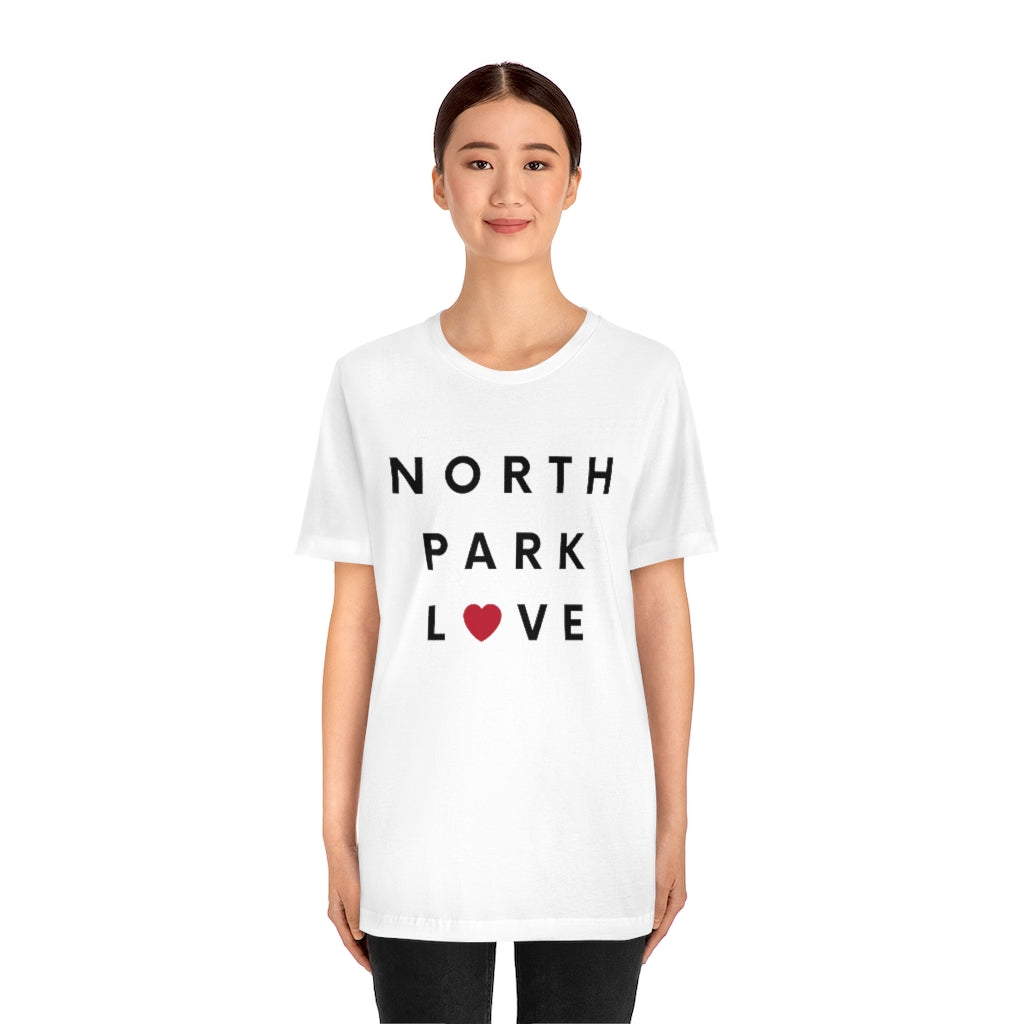North Park Love Tee, SD T-Shirt