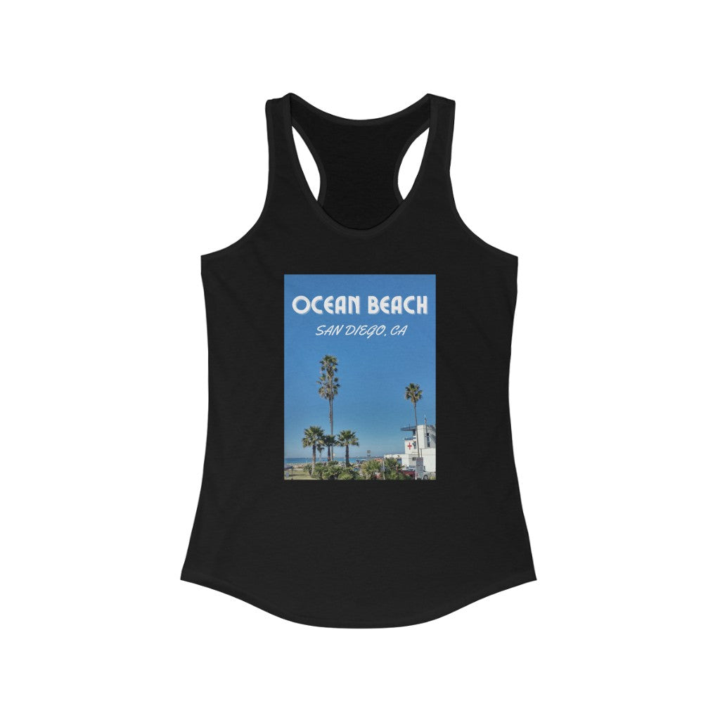 Ocean Beach Women's Racerback Tank-Top