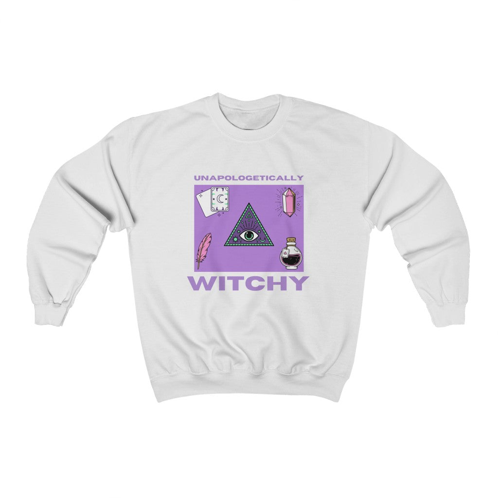 Unapologetically Witchy Sweatshirt (Purple)
