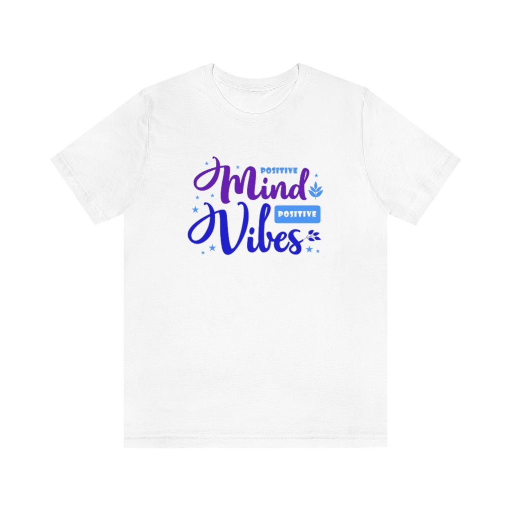 Positive Mind Positive Vibes Tee (Purple)