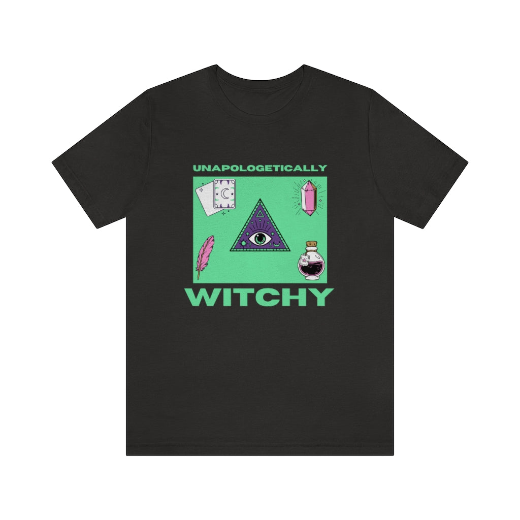 Unapologetically Witchy T-shirt (Green)