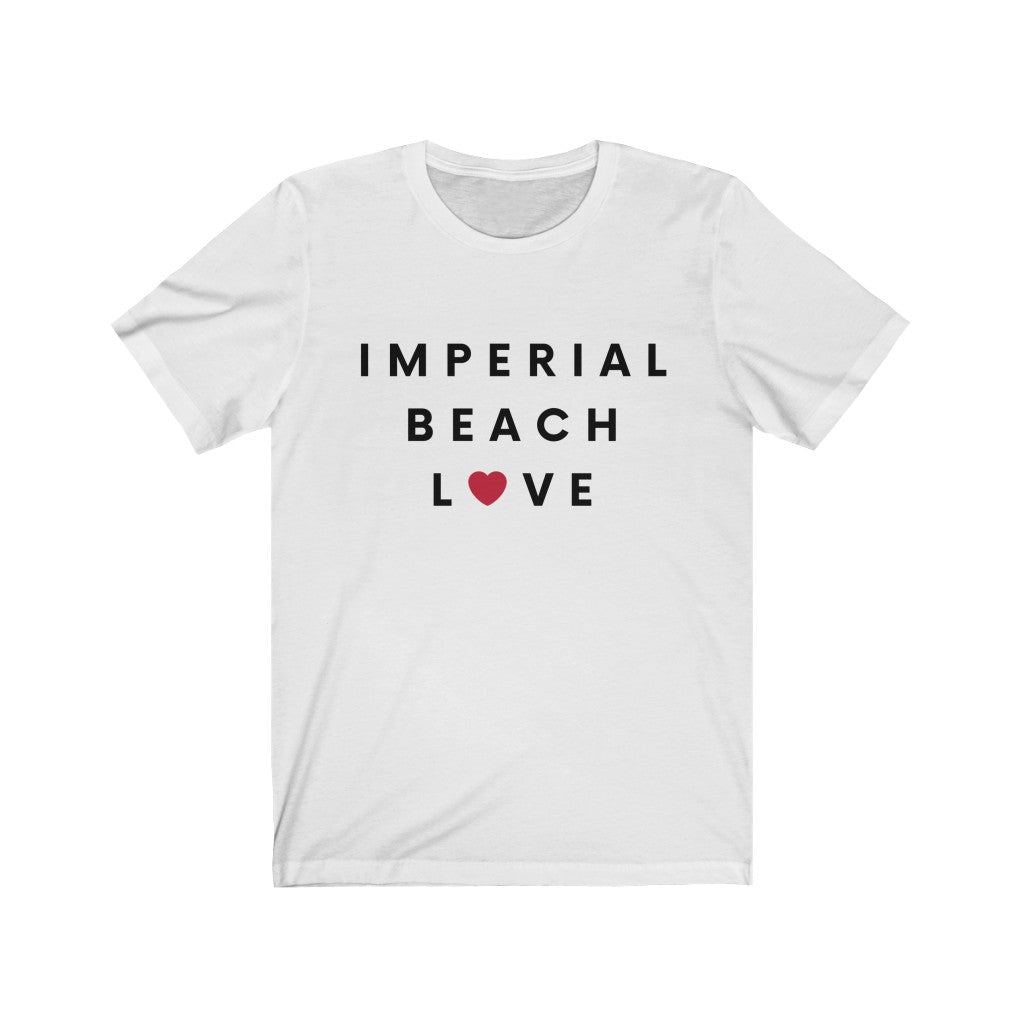 Imperial Beach Love Tee, San Diego County T-Shirt (Unisex) (Multiple Colors Avail)