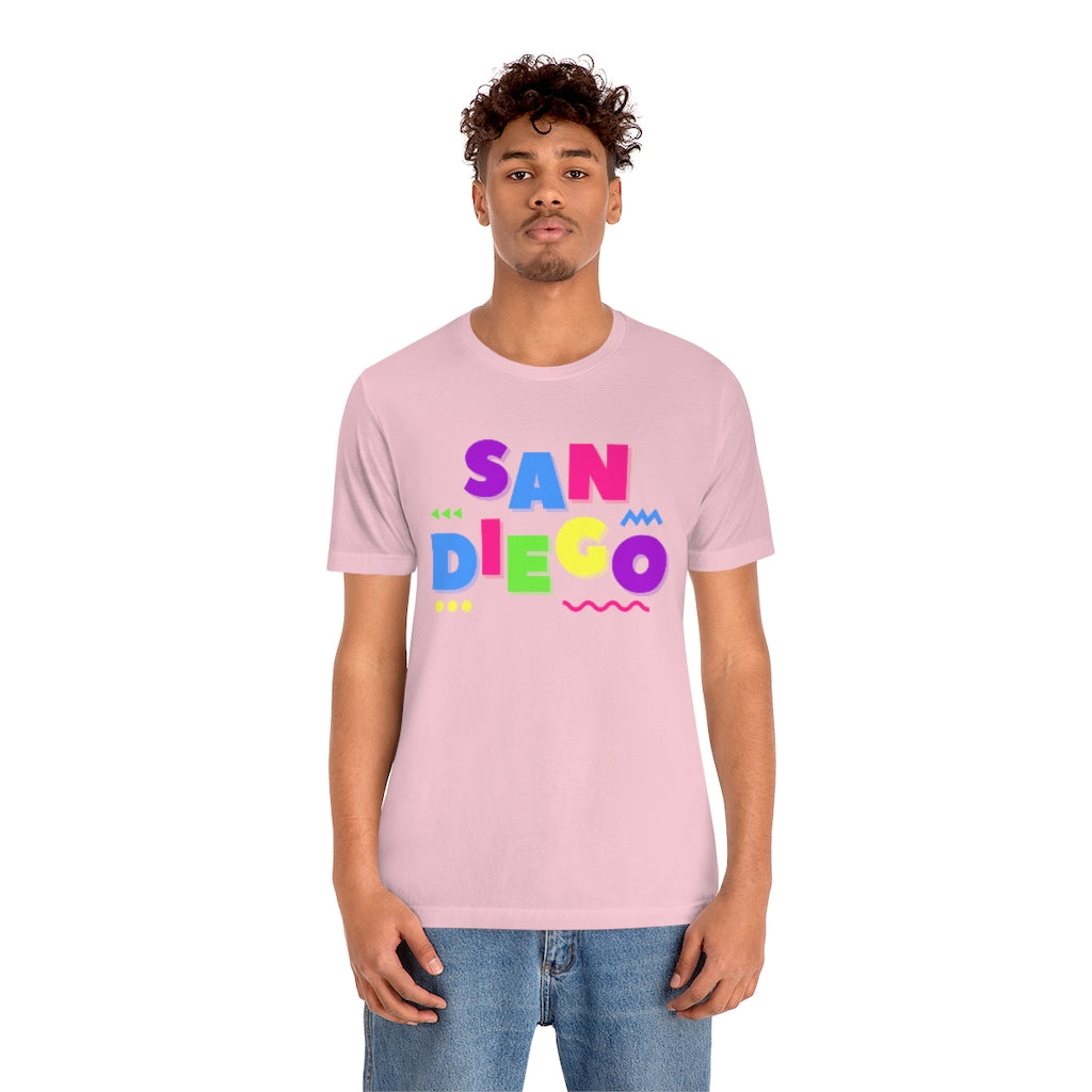 Colorful San Diego T-Shirt