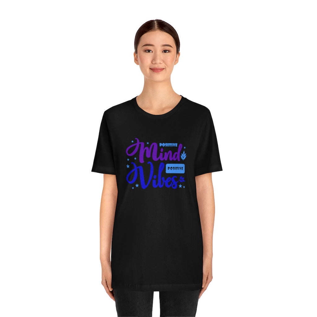 Positive Mind Positive Vibes Tee (Purple)