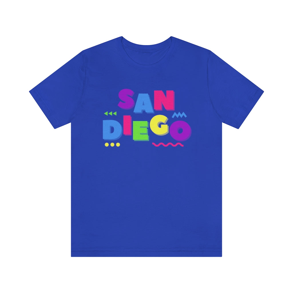 Colorful San Diego T-Shirt