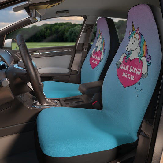 San Diego Native Unicorn Car Seat Covers
