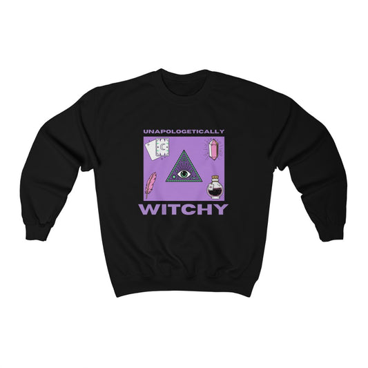 Unapologetically Witchy Sweatshirt (Purple)