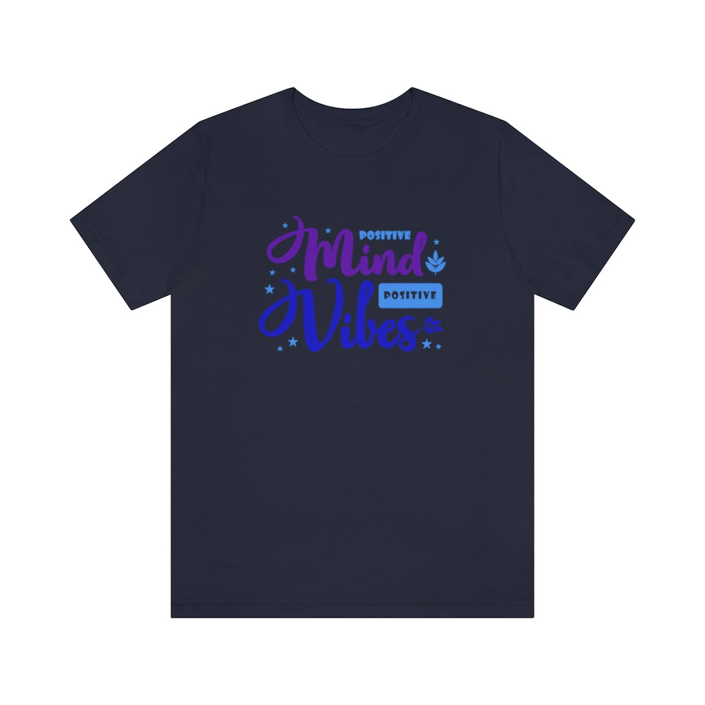 Positive Mind Positive Vibes Tee (Purple)
