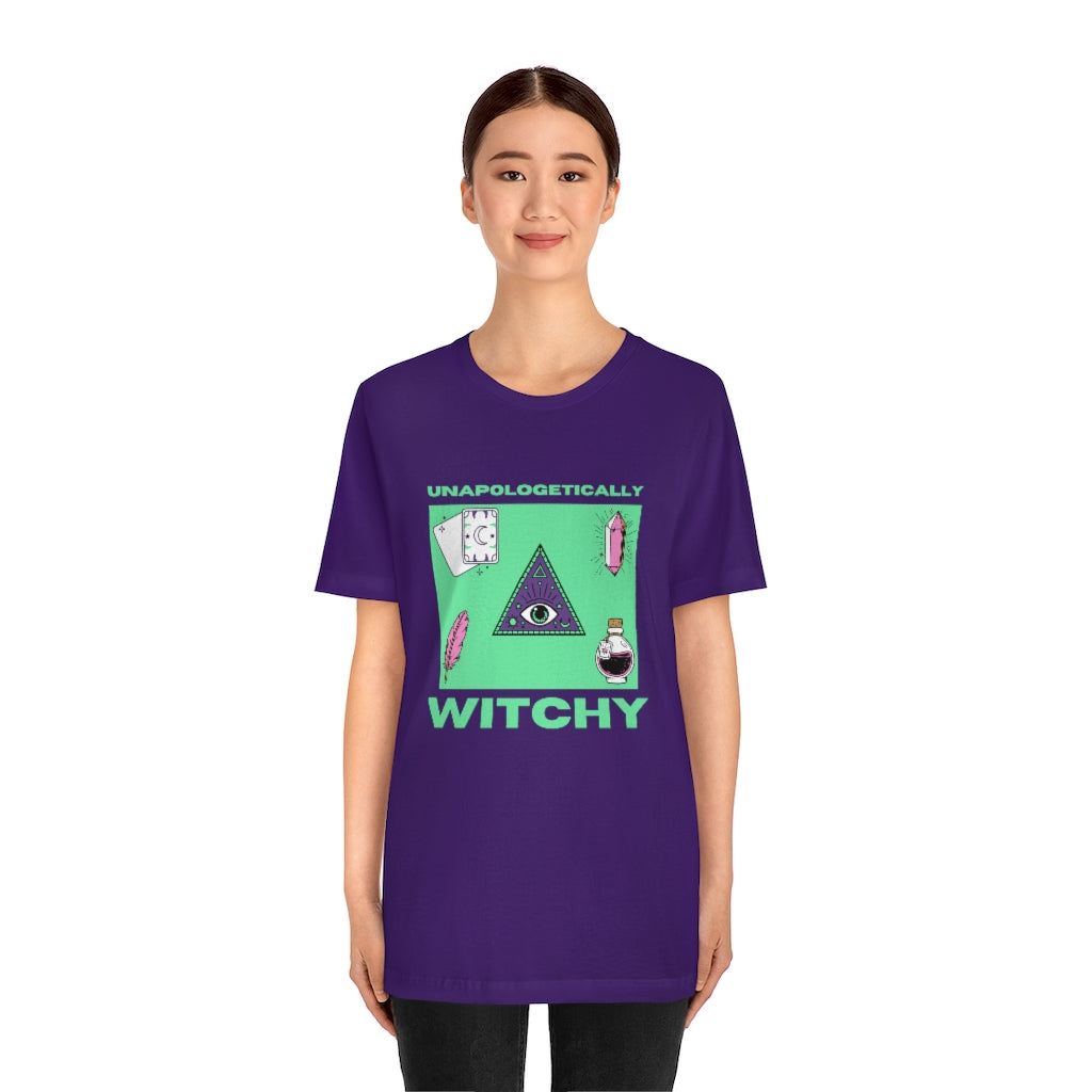 Unapologetically Witchy T-shirt (Green)