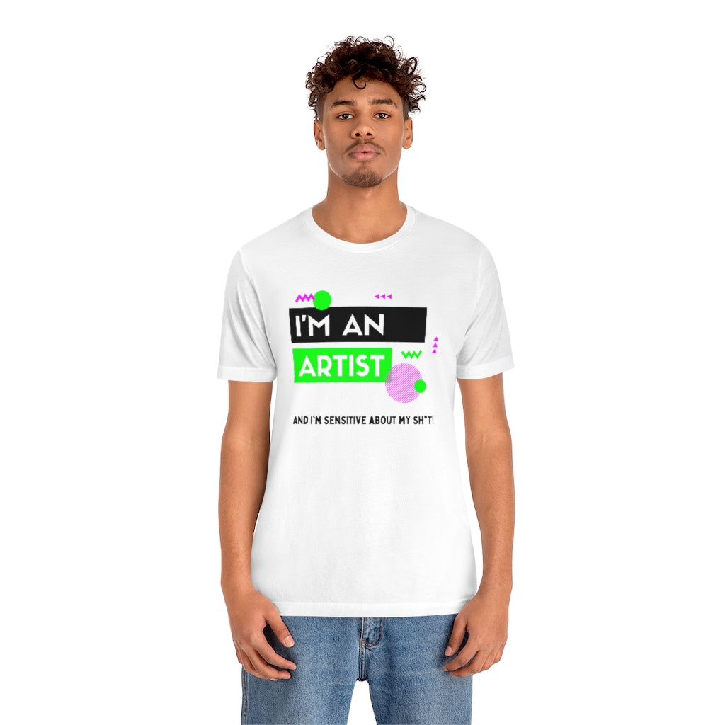 I'm an Artist Tee (Lime Green)