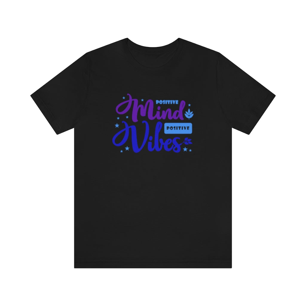 Positive Mind Positive Vibes Tee (Purple)