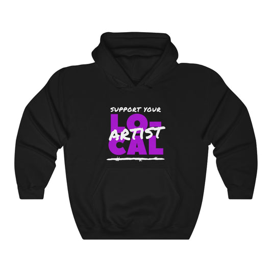 Support Your Local Artist Hoodie (Purple)