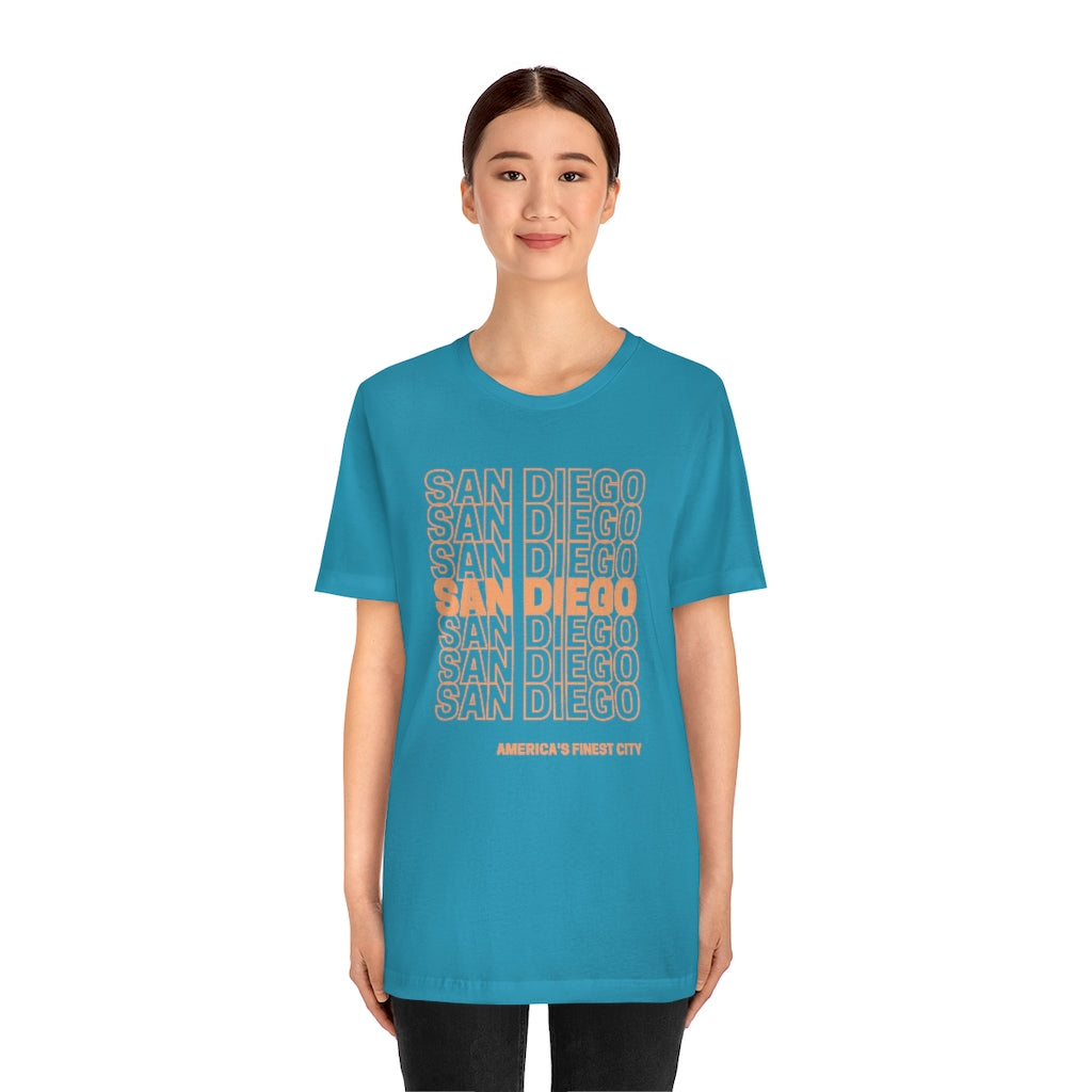 San Diego "Thank You" T-shirt | (Orange)