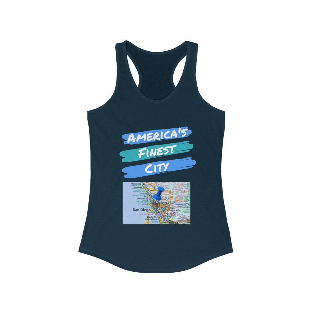 America's Finest City Women's Tank-Top | Blue