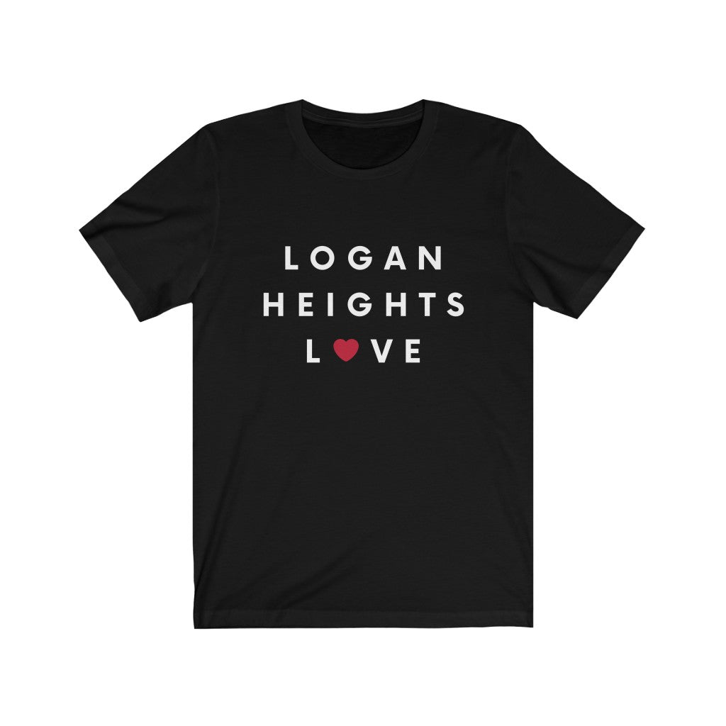 Logan Heights Love Tee, San Diego Neighborhood T-Shirt (Unisex) (Multiple Colors Avail)