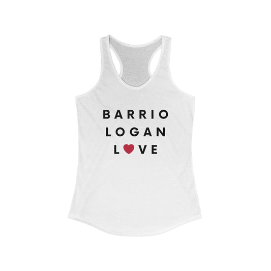 Barrio Logan Love Women's Racerback Tank Top, SD Sleeveless Shirt