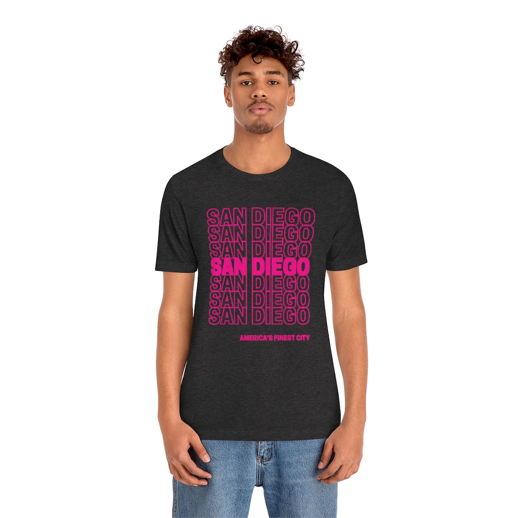San Diego "Thank You" T-Shirt (Pink)