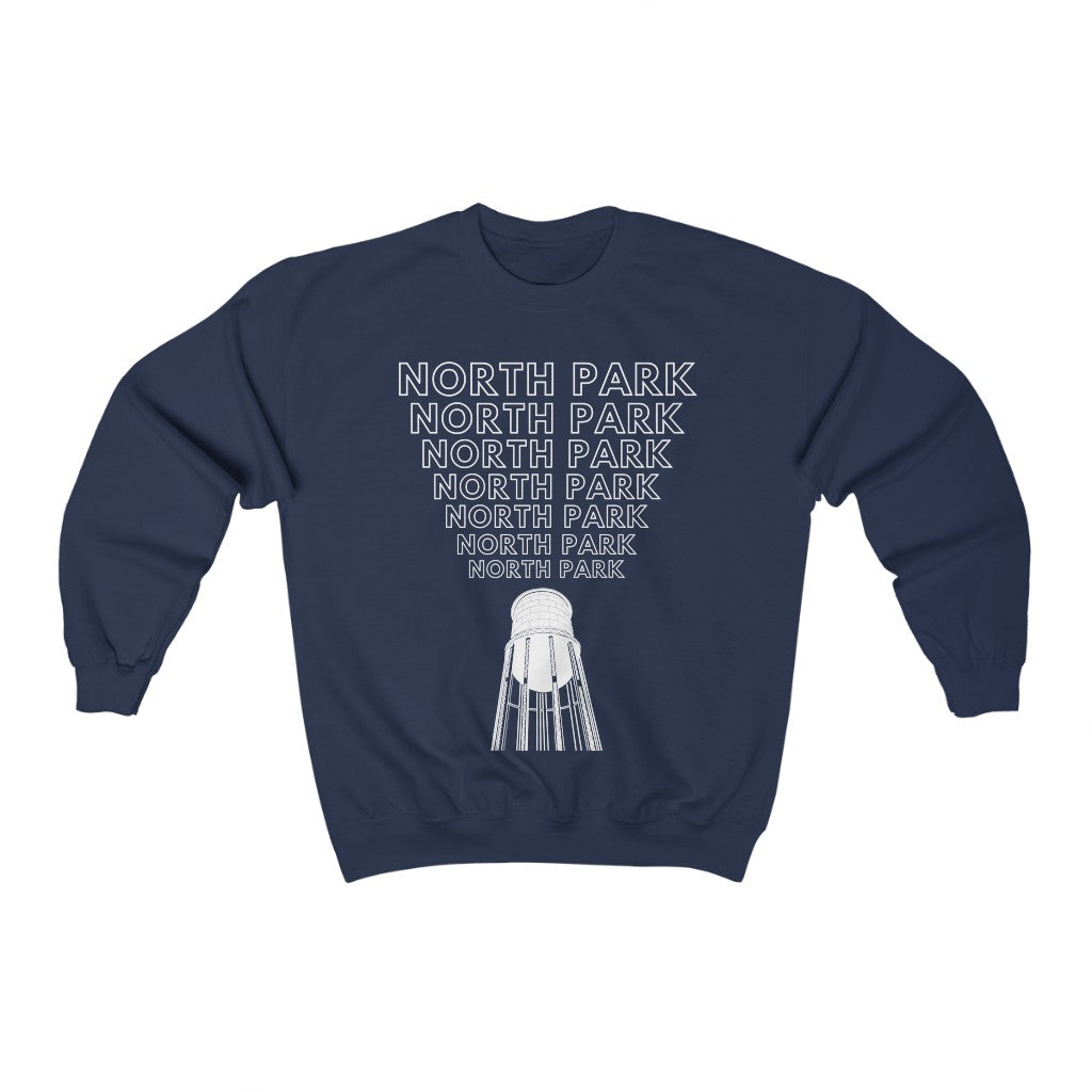 "Yell North Park" Water Tower Sweatshirt
