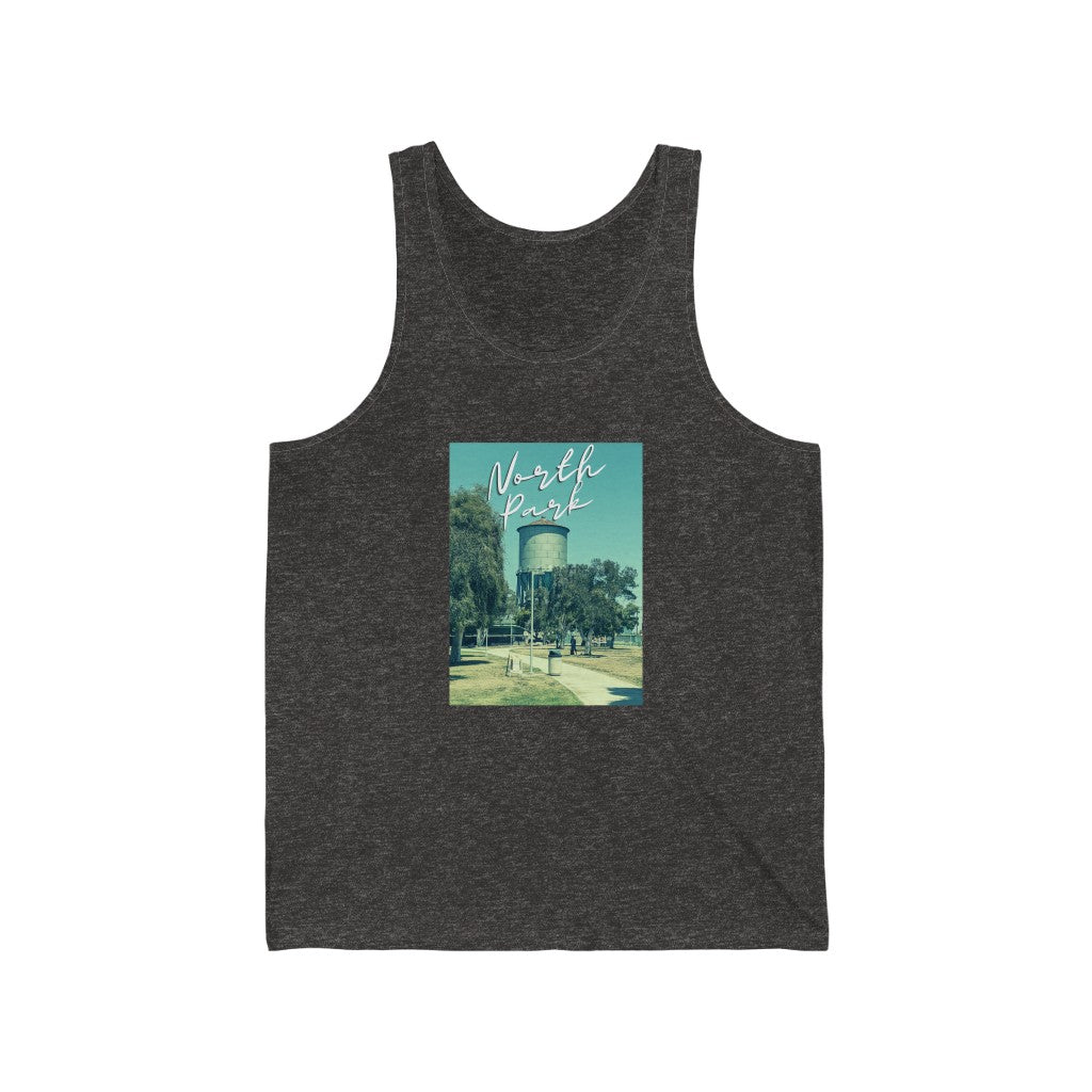 Classic North Park Water Tower Tank Top, SD Sleeveless Shirt (Unisex)