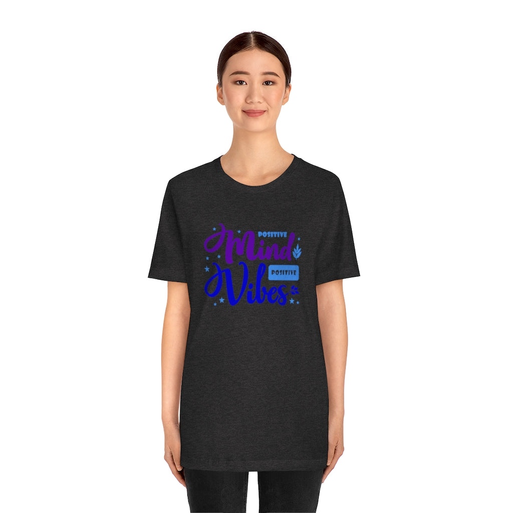 Positive Mind Positive Vibes Tee (Purple)