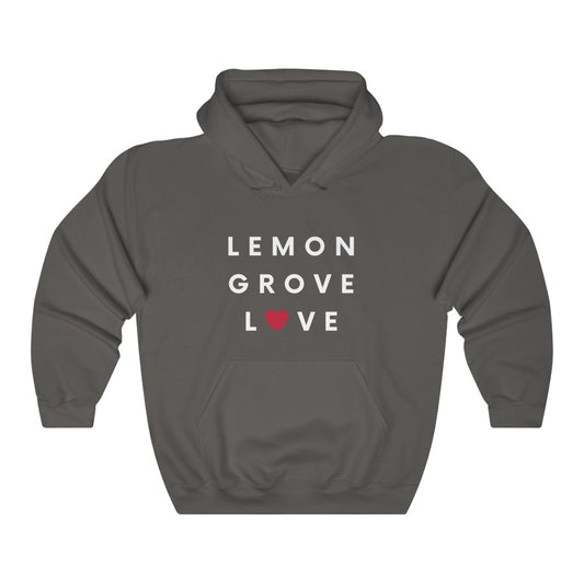 Lemon Grove Love Hoodie, San Diego County Hooded Sweatshirt (Unisex) (Multiple Colors Avail)