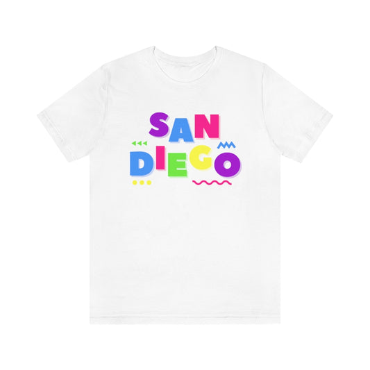 Colorful San Diego T-Shirt