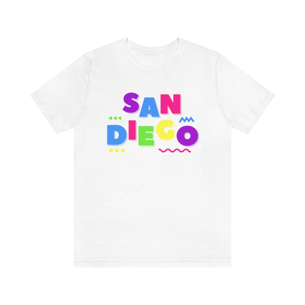 Colorful San Diego T-Shirt