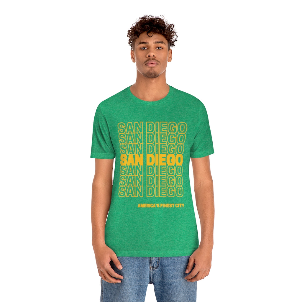 San Diego Brown and Gold T-shirt