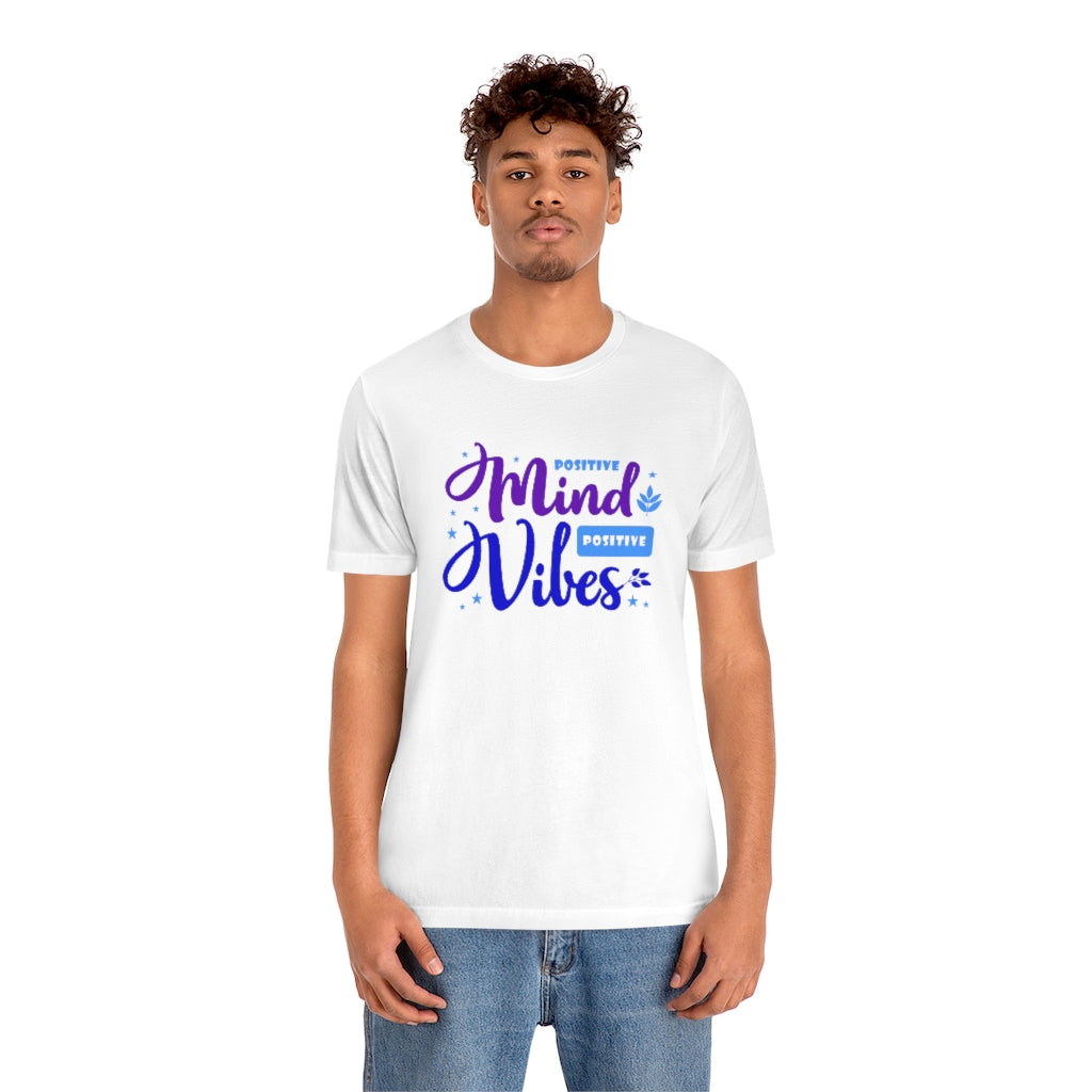 Positive Mind Positive Vibes Tee (Purple)