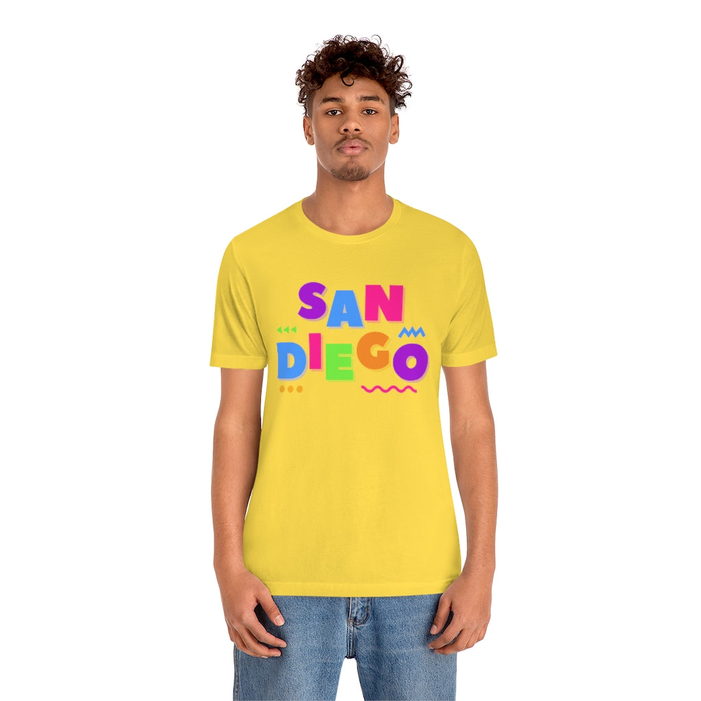 Colorful San Diego T-Shirt