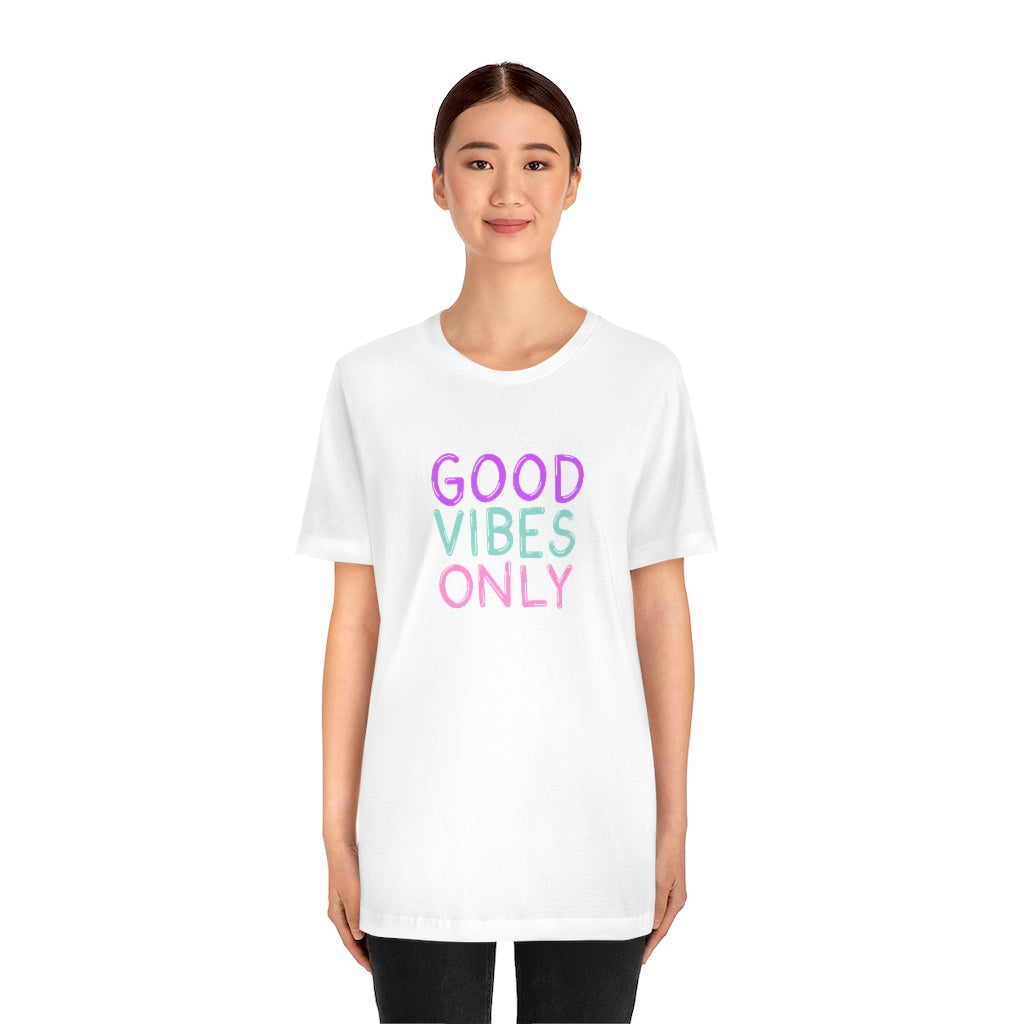 Good Vibes Only Tee | Neon Sign T-shirt