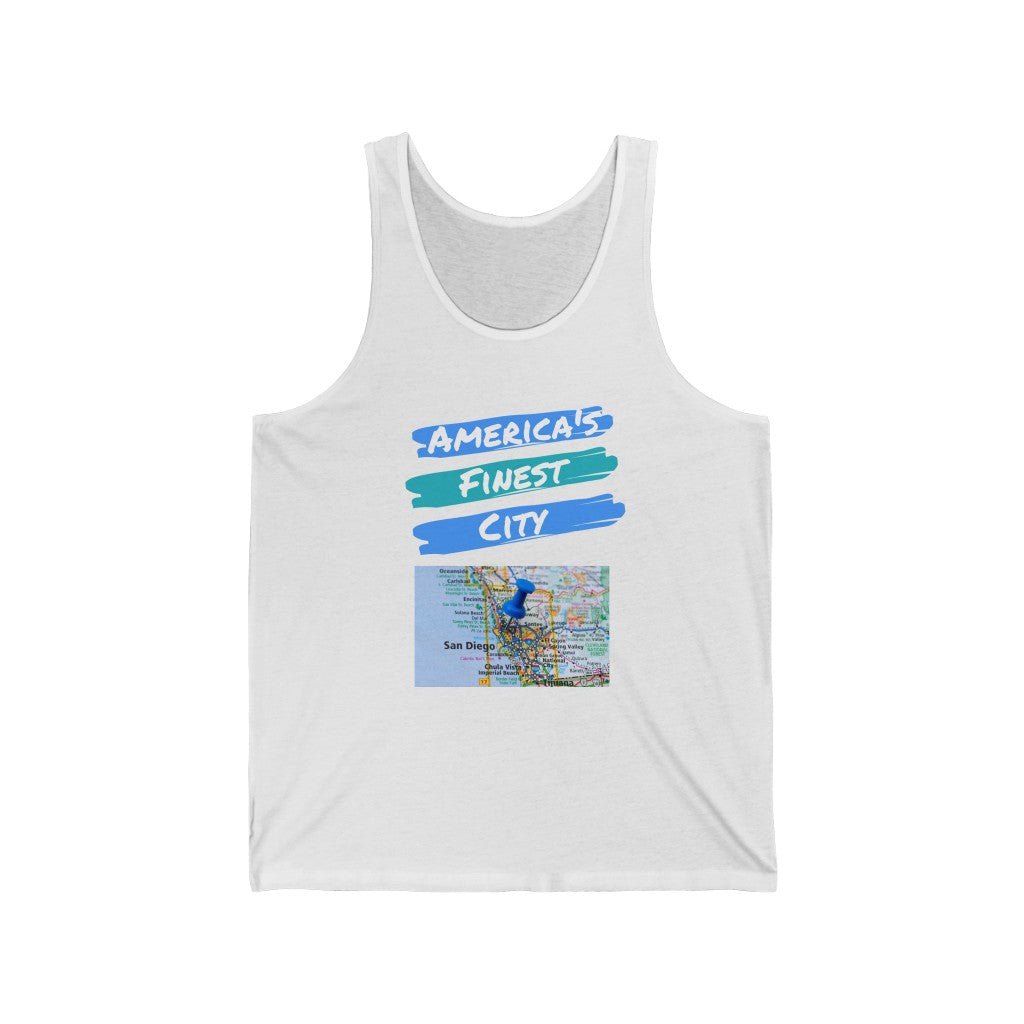 America's Finest City Tank-Top | Blue