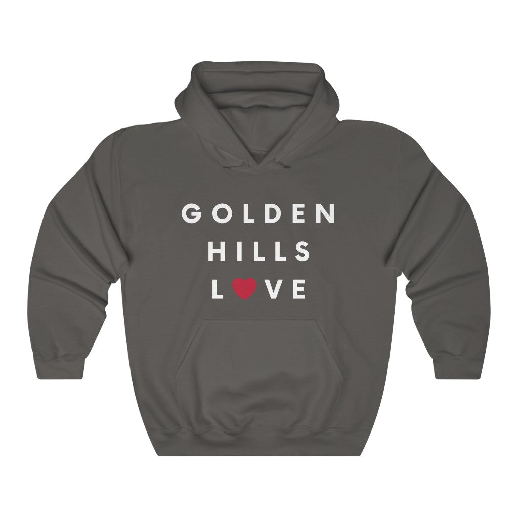 Golden Hills Love Hoodie
