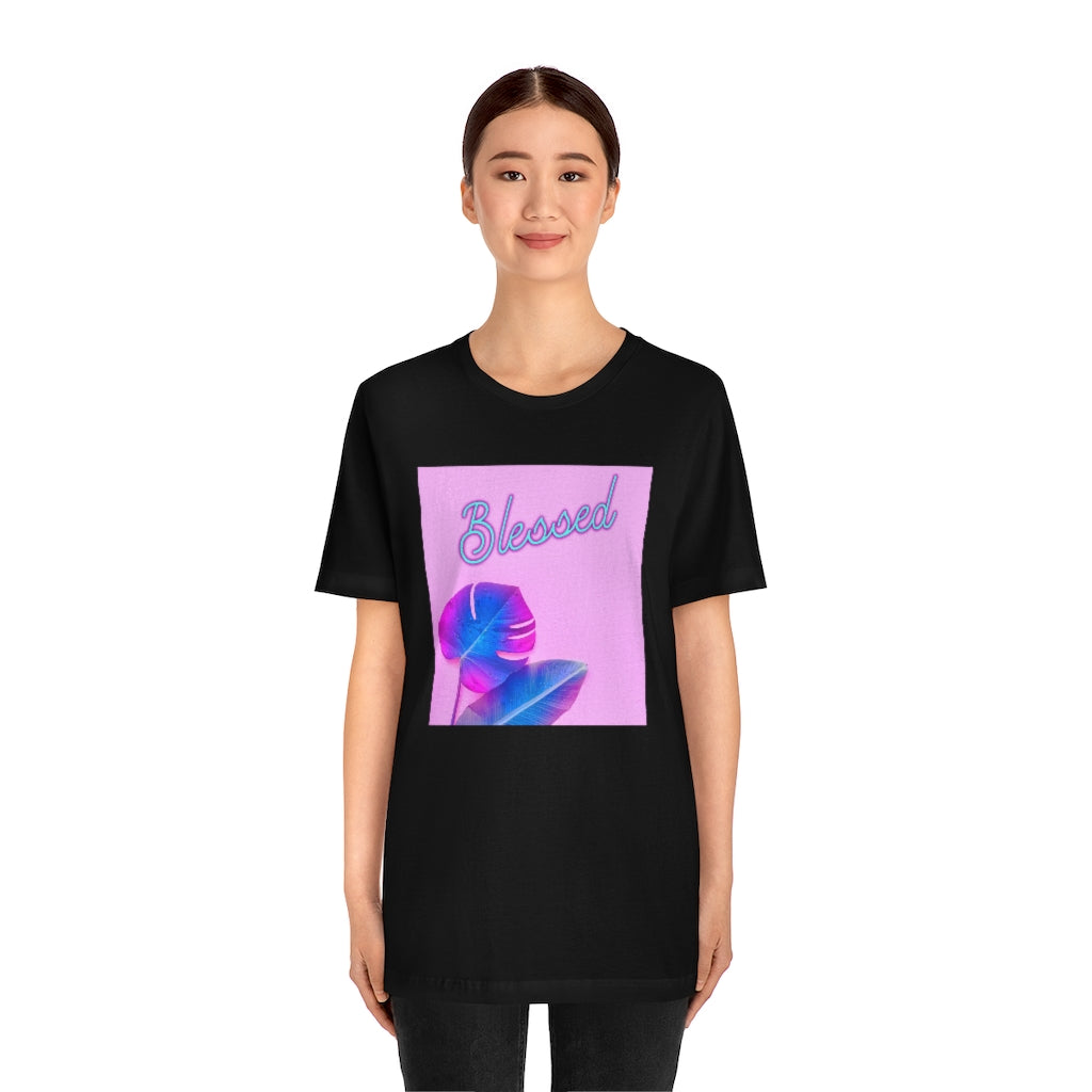 Blessed T-Shirt | Neon Inspirational Tee