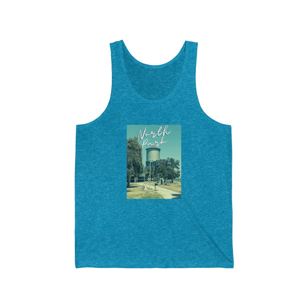 Classic North Park Water Tower Tank Top, SD Sleeveless Shirt (Unisex)