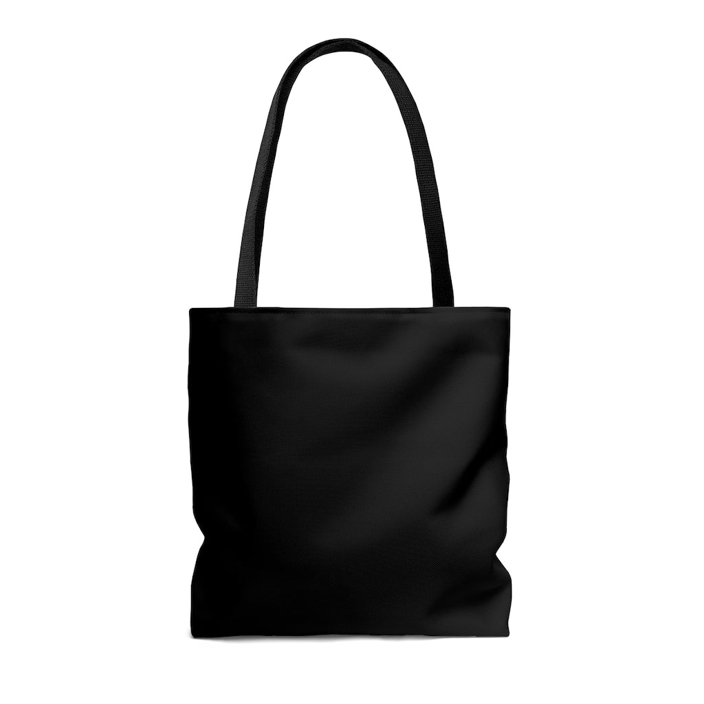 Nutty P Black Tote Bag, North Park Water Tower