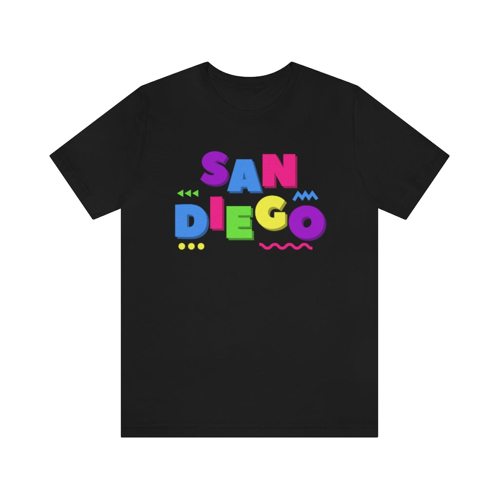 Colorful San Diego T-Shirt