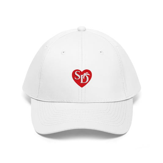 I Heart SD Twill Hat