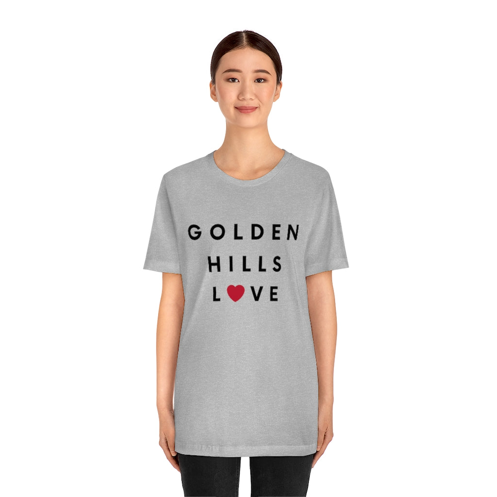 Golden Hills Love Tee