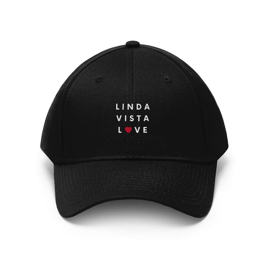 Linda Vista Love Twill Hat, SD Dad Cap (Unisex)