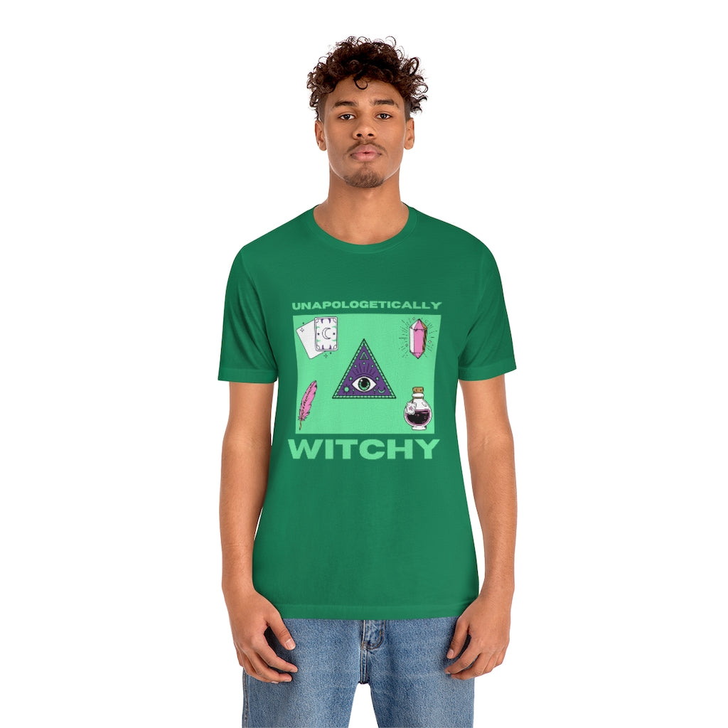 Unapologetically Witchy T-shirt (Green)