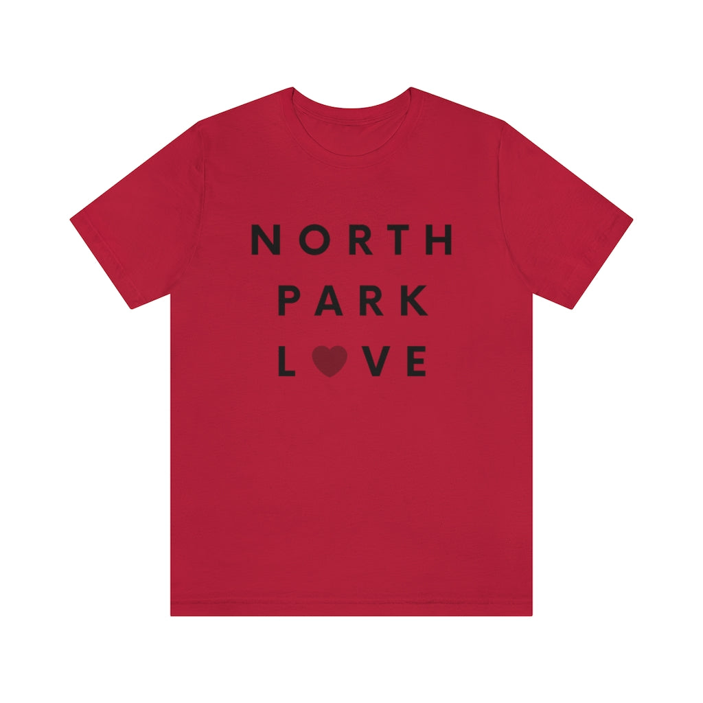 North Park Love Tee, SD T-Shirt