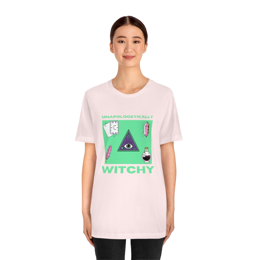 Unapologetically Witchy T-shirt (Green)