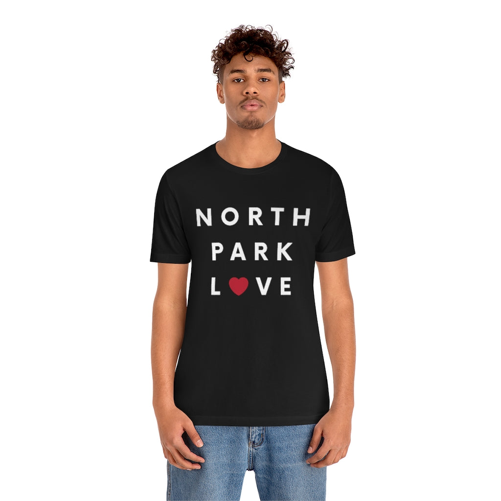North Park Love Tee, SD T-Shirt